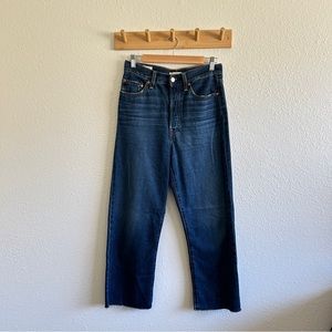 Levi’s ribcage straight ankle  - Size 27